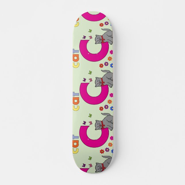 Skateboard Brev C Bräda 20 Cm (Framsida)
