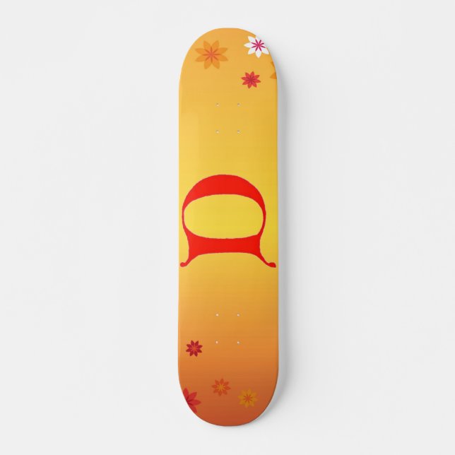 Skateboard brev D (Framsida)