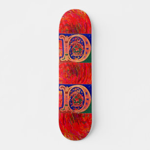 Skateboard Brev D på 1700-talet Bräda 20,5 Cm