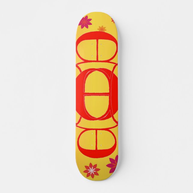 Skateboard Brev E (Framsida)