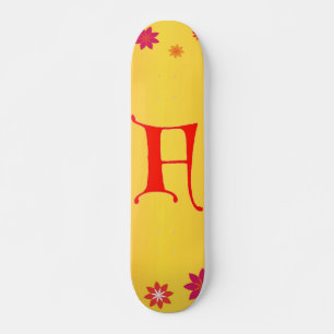 Skateboard brev F Bräda 19,5 Cm