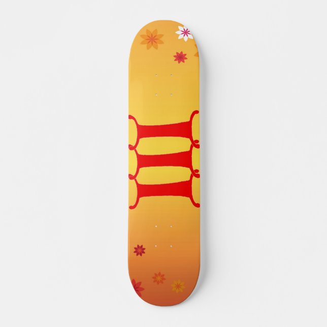 Skateboard brev I Bräda 20 Cm (Framsida)