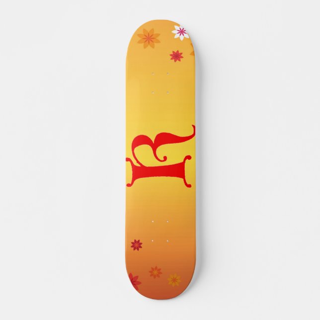 Skateboard brev K (Framsida)