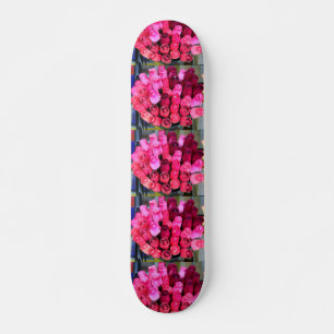 Skateboard bukett med rosor bräda 21,5 cm