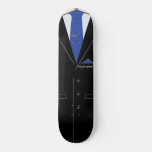 Skateboard Business Namn Personlig Black Kostym