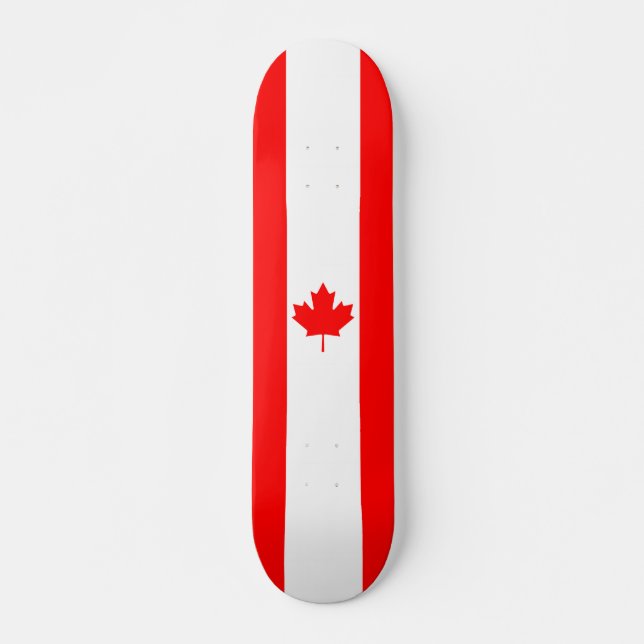Skateboard Canada Flagga (Framsida)