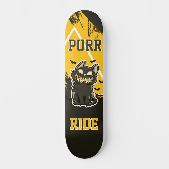 Skateboard Chat noir Purr Ride (Framsida)