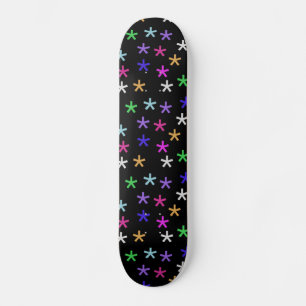 Skateboard Colorful Black Jacks