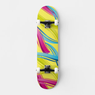 Skateboard Colorful Vågar Skateboard Deck