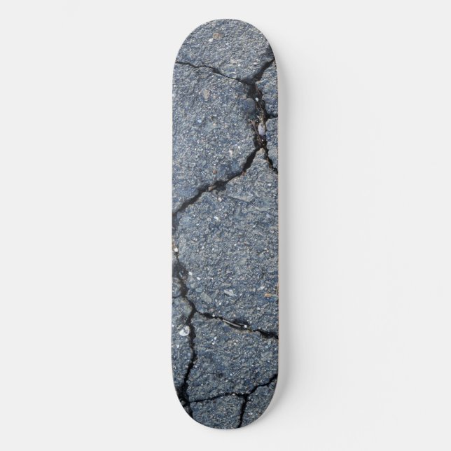 Skateboard "Cracks Pavement" Bräda 19,5 Cm (Framsida)