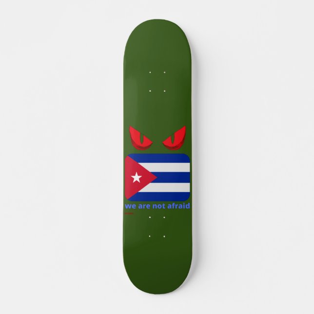 Skateboard "CUBA" (Framsida)