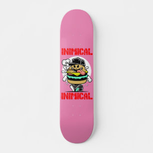 Skateboard-däck för skadlig burger mini skateboard bräda 18,5 cm