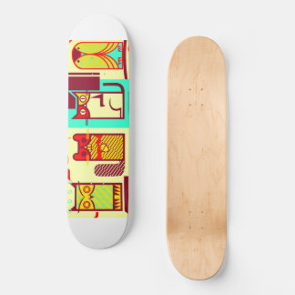 Skateboard-däck för skogslevande varelser mini skateboard bräda 18,5 cm