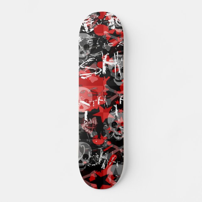 Skateboard-däck för skullerstubin skateboard bräda 19,5 cm (Framsida)