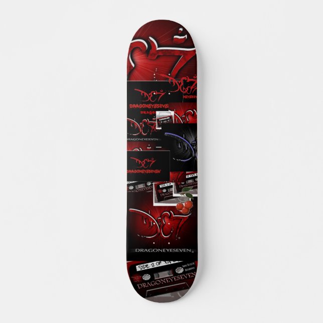 Skateboard DE7 Bräda 19,5 Cm (Framsida)