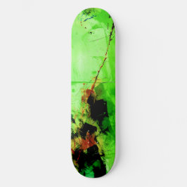 Skateboard Deck " Abstrakt grönt"