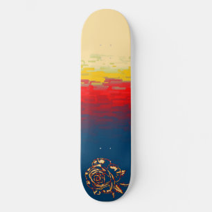 Skateboard Deck abstrakt Ro