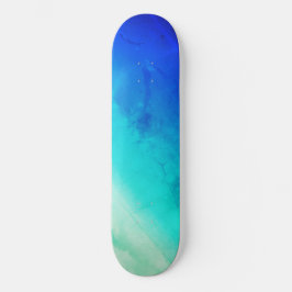 Skateboard Deck, Blue and Grönt Hues i Himlar