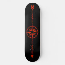 Skateboard Deck "Geometric Arrow" (Geometrisk pil)