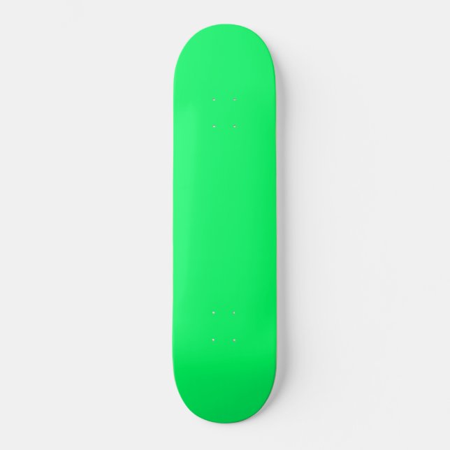 Skateboard Deck grönt Skärm (Framsida)