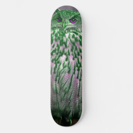 Skateboard Deck grönt Uggla