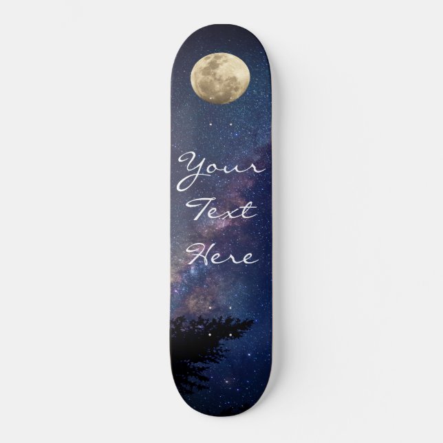 Skateboard Deck, Himlar Personlig, Anpassningsbar (Framsida)
