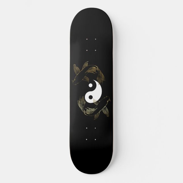 Skateboard Deck ’Koi-Yin Yang’ (Framsida)