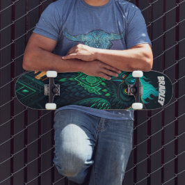 Skateboard Deck med Personlig "Mystic Uggla" med C