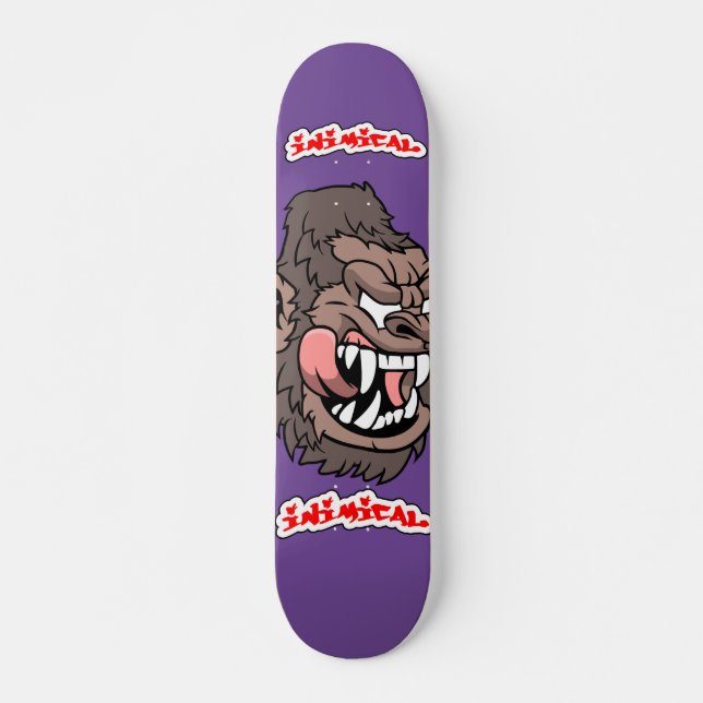 Skateboard Deck of Inimic Big Gorilla Skateboard (Framsida)
