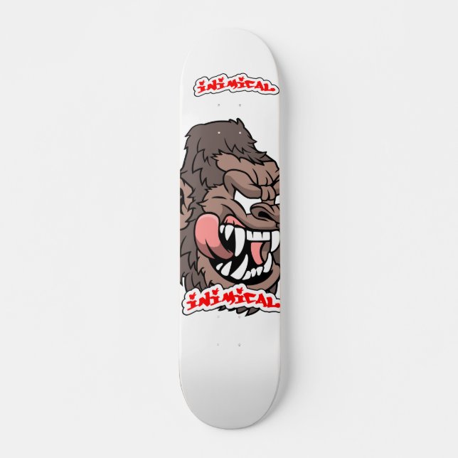Skateboard Deck of Inimic Big Gorilla Skateboard (Framsida)