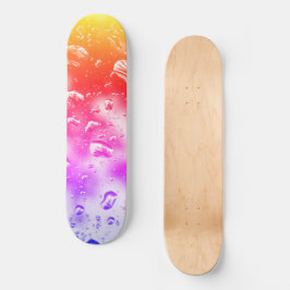 Skateboard Deck, Rainbow Raindros design