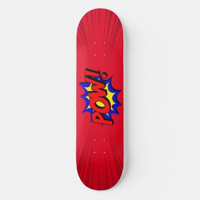Skateboard Deck tecknad Bok (Framsida)