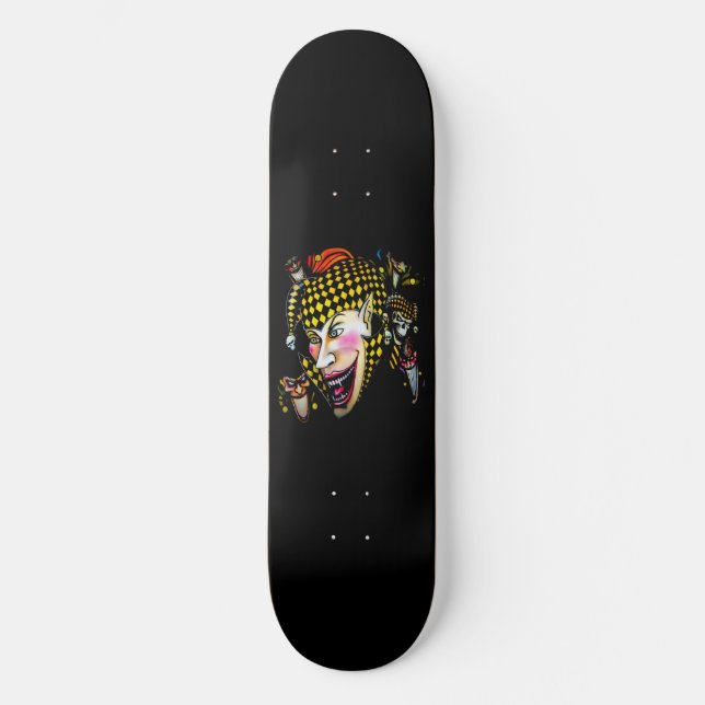 Skateboard Deck ’Vampire Jester 4’ (Framsida)