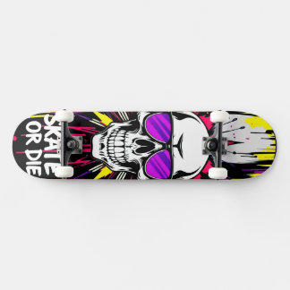 Skateboard Deck 'VIN' - Punk Grunge - SKATE OR DIE