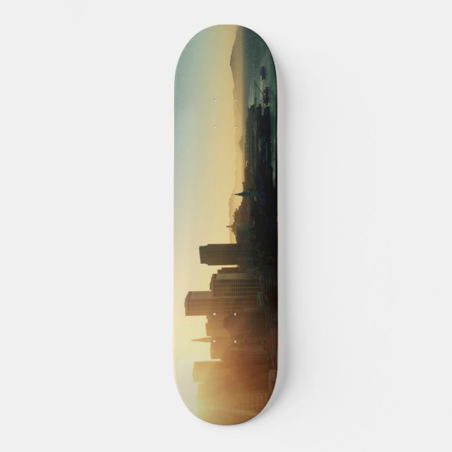 Skateboard Deck with Photo of San Francisco Bay (Framsida)