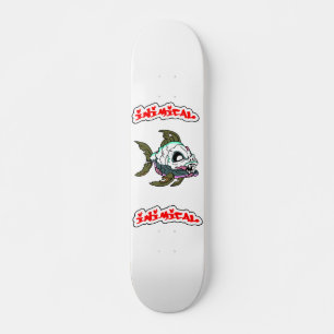 Skateboard-dekan för fisk mini skateboard bräda 18,5 cm