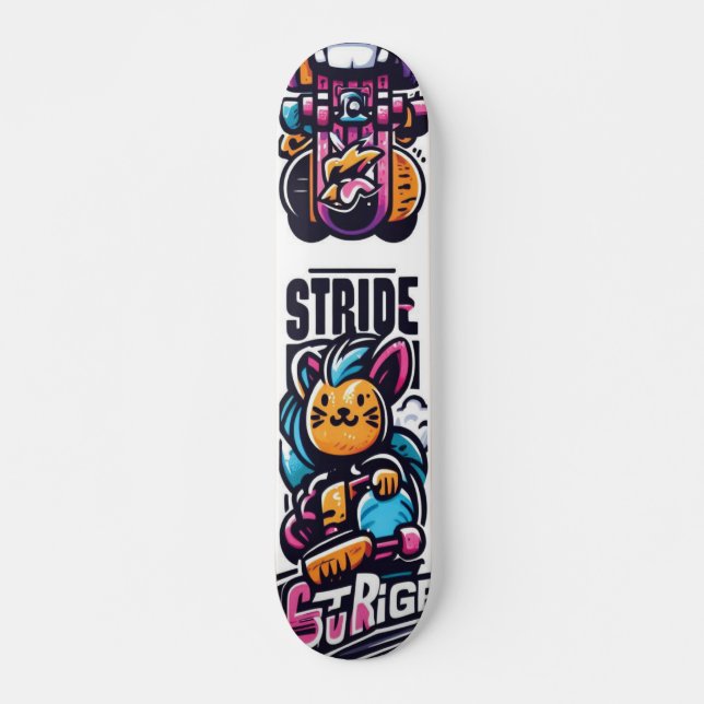 Skateboard del 1 av tecknaden Surge (Framsida)