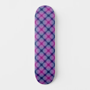 Skateboard Dot Mönster vid mörk blått och Rosa