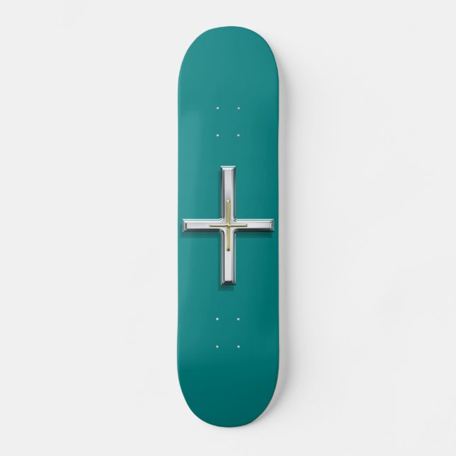 Skateboard Dubbla Kor Bräda 19,5 Cm (Framsida)