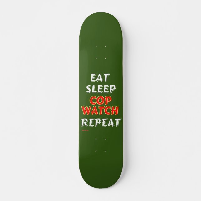 Skateboard "EAT, SLEEP.." (Framsida)
