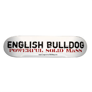 Skateboard English Bulldog Bräda 19,5 Cm