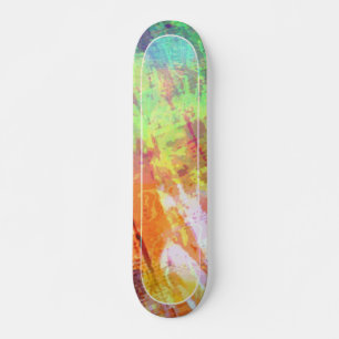 Skateboard färg Grunge Stil