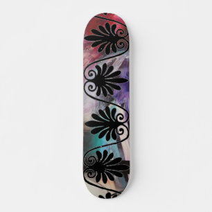 Skateboard färg och Gräns