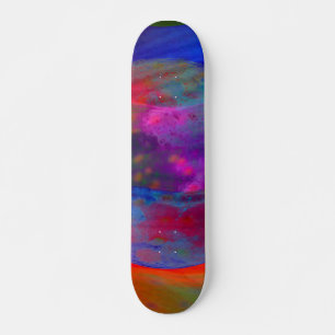 Skateboard färg stänk