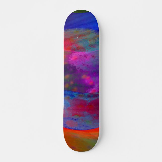 Skateboard färg stänk (Framsida)