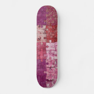 Skateboard färg Struktur Puzzle Skateboard