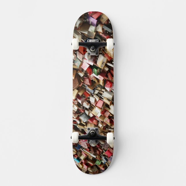 Skateboard - ficklås bräda 20 cm (Framsida)
