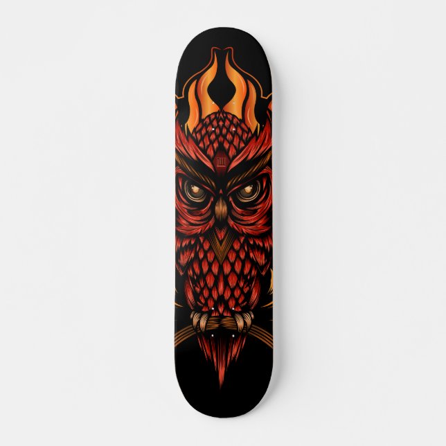 Skateboard Fire Uggla (Framsida)