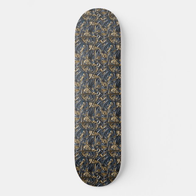 Skateboard för 3D-Futuristiska (Framsida)