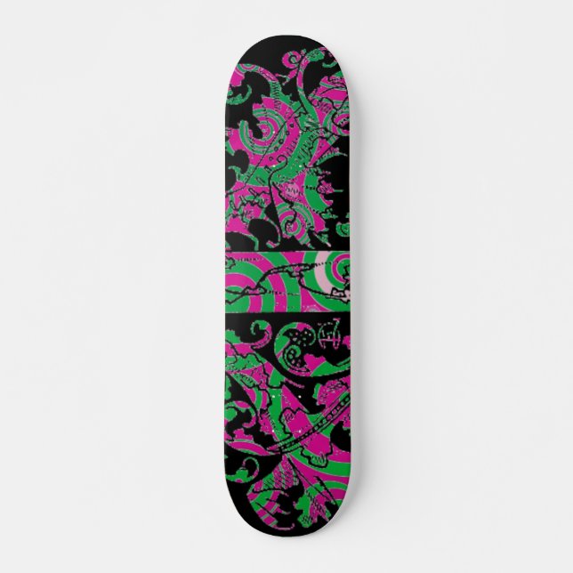 Skateboard för abstrakt (Framsida)